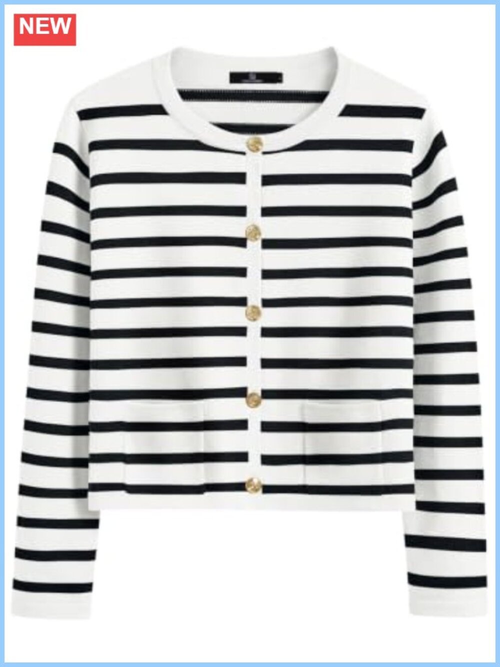Lightweight Knit Cardigan Sweater for Women - Soft Viscose Blend Button Front